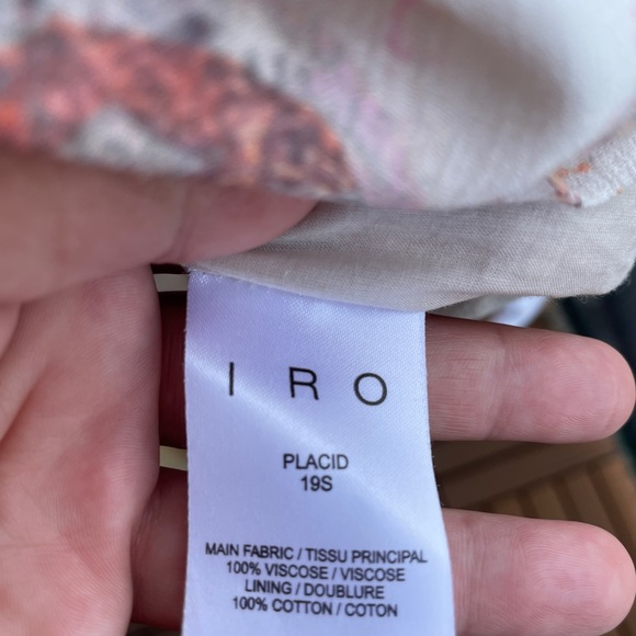 IRO Multicolour Dress Size 36/S - Picture 10 of 14
